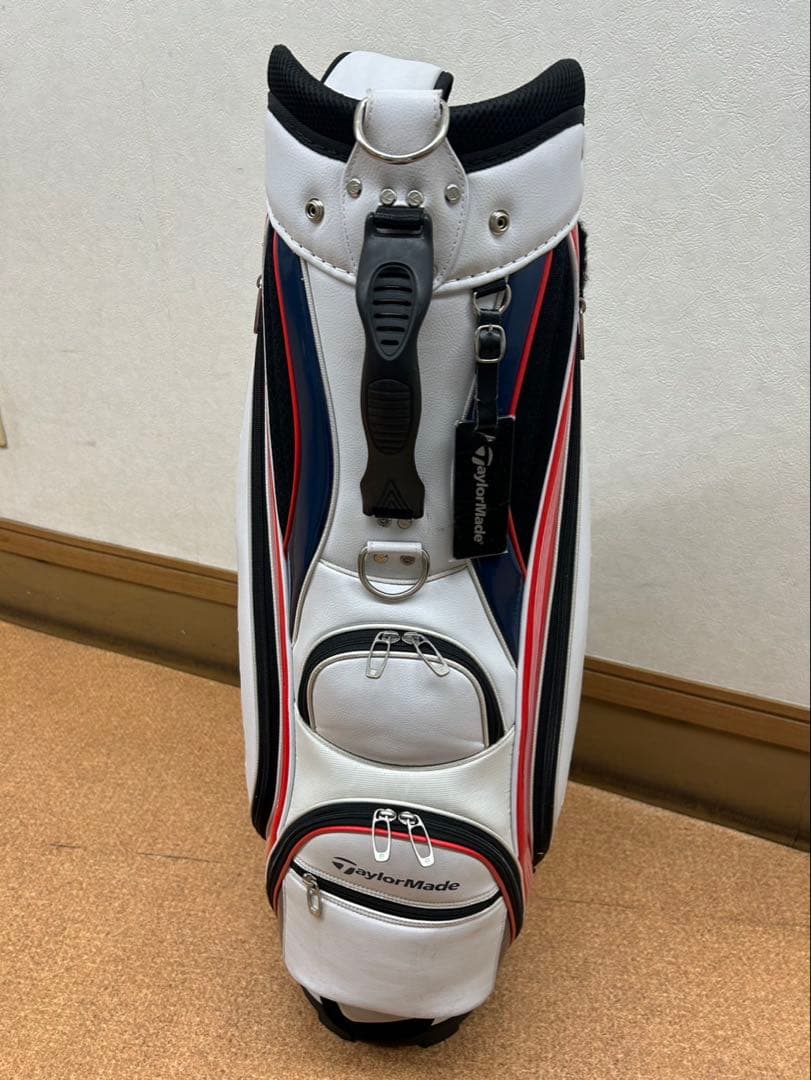 TaylorMade キャディバッグ ホワイト/レッド/ブラック