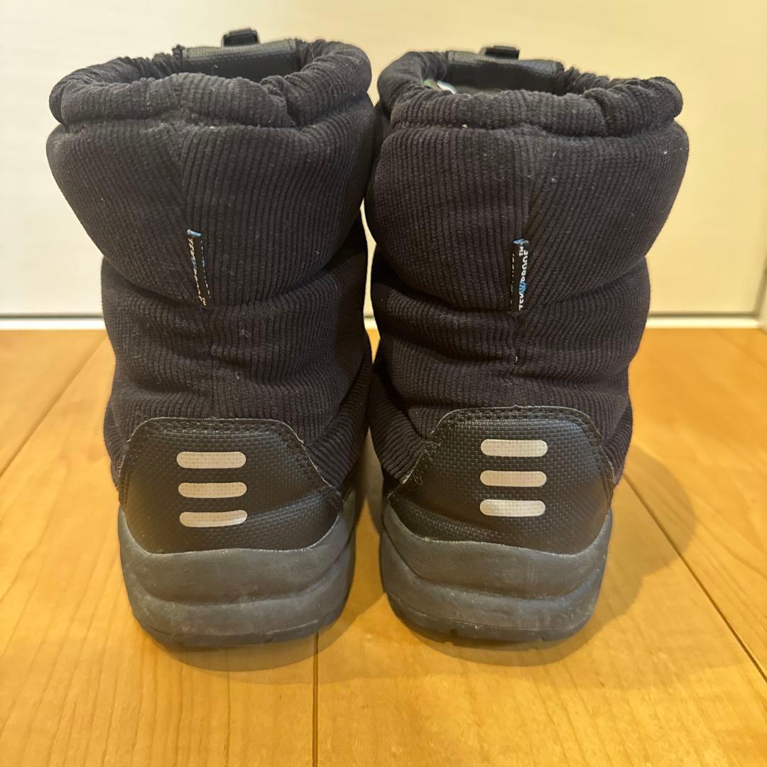 THE NORTH FACE 子ども用 コーデュロイ　ブラックブーツ　22センチ