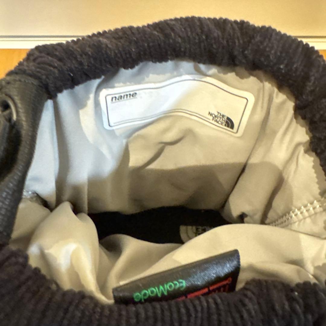 THE NORTH FACE 子ども用 コーデュロイ　ブラックブーツ　22センチ