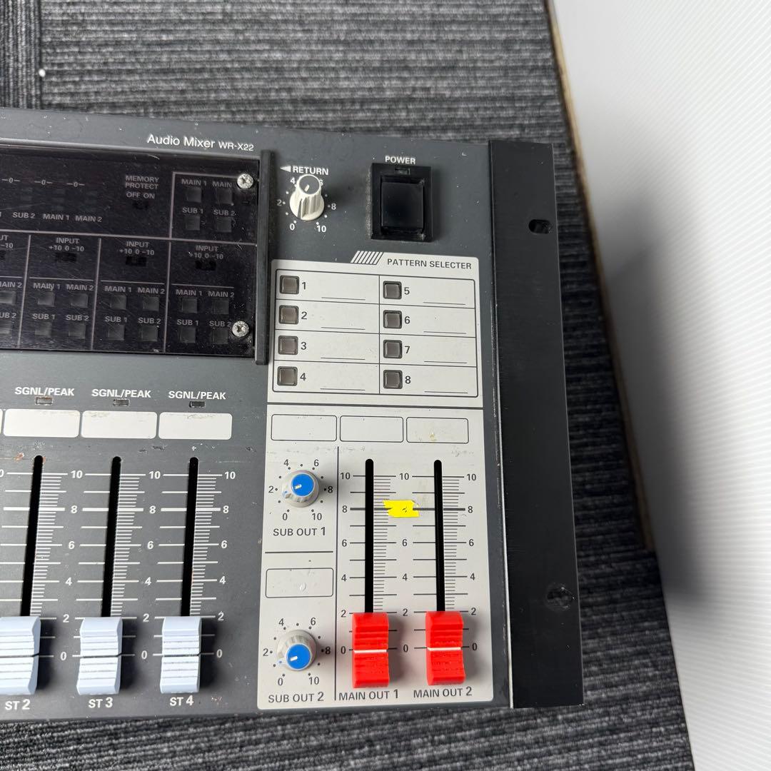 Panasonic RAMSA WR-X22 オーディオミキサーレトロ音響機器