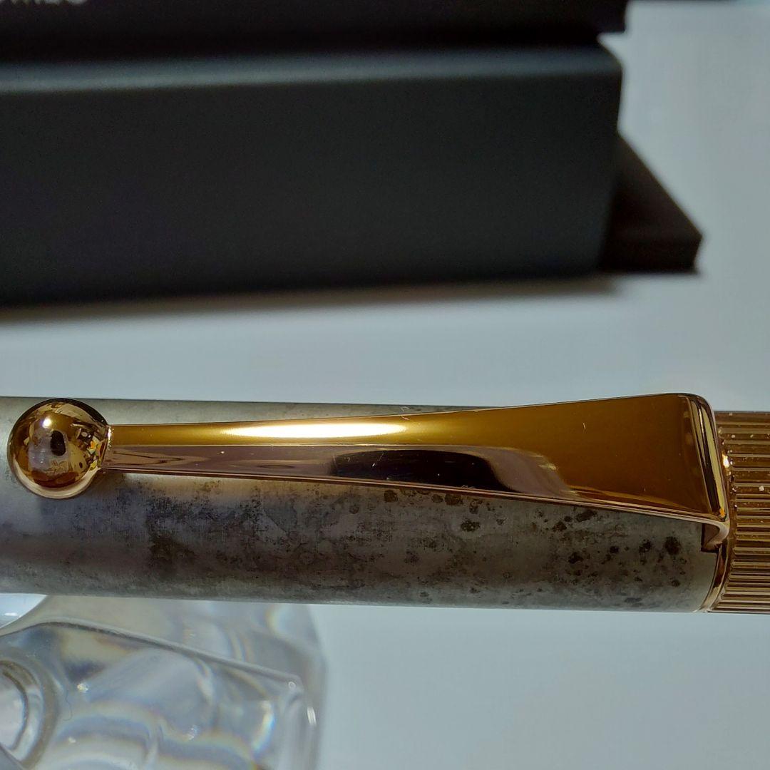 ほぼ新品！ ロメオNo.3 純銀斑紋色 ボールペン 伊東屋限定 希少 生産終了品