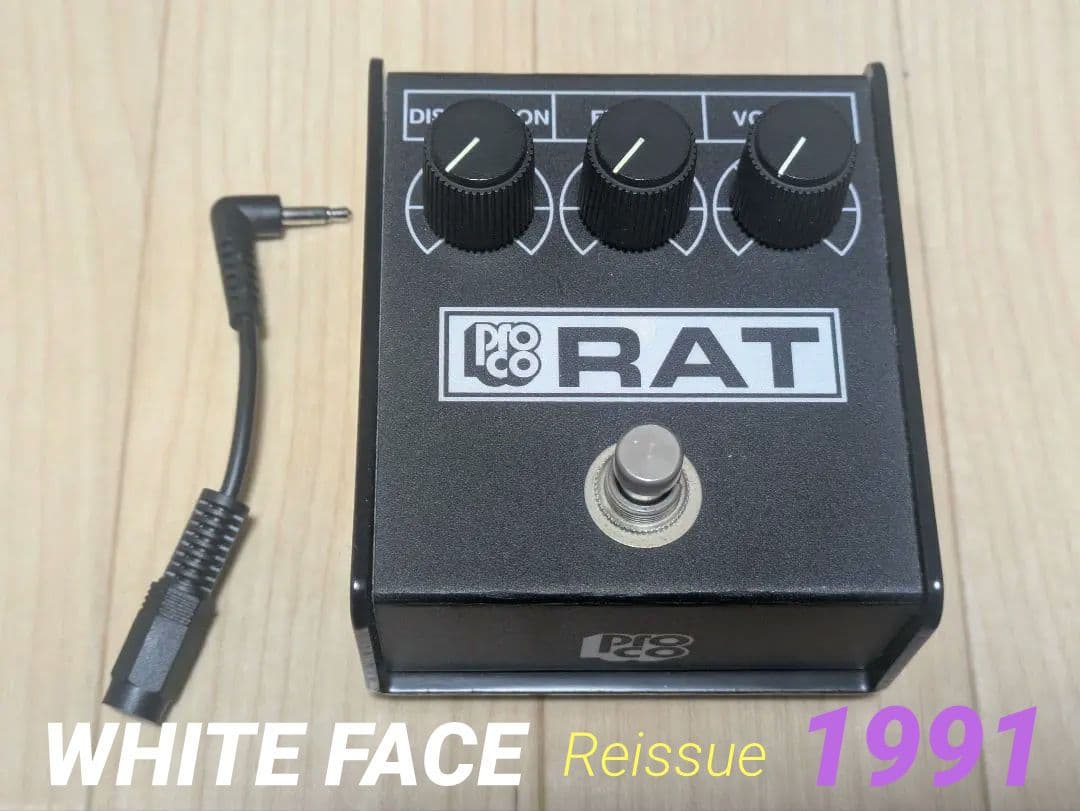 RAT WHITE FACE REISSUE 1991年