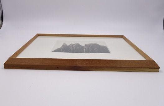 真作保証 現代版画の鬼才 一原有徳「利尻富士」版画 額装