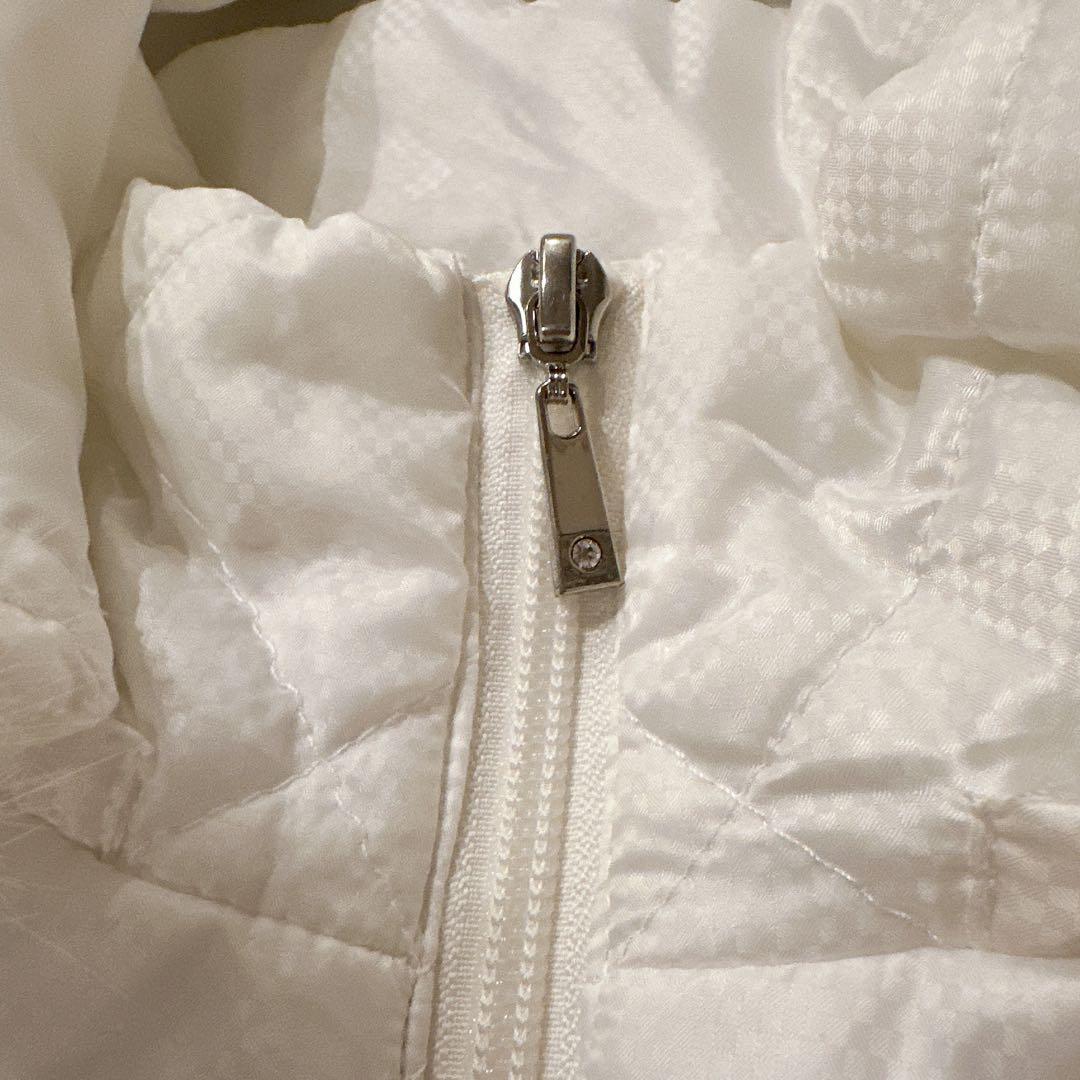 【上下セット】Callaway ホワイト キルティング 中綿 アウター/スカート