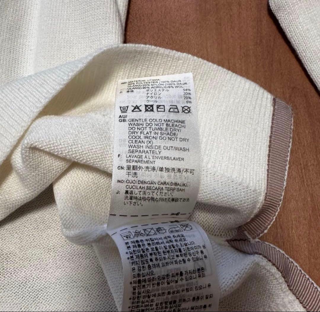 長袖セーター　ニットスカート　サイズM セットアップ　ゴルフウェア　秋冬　ウール