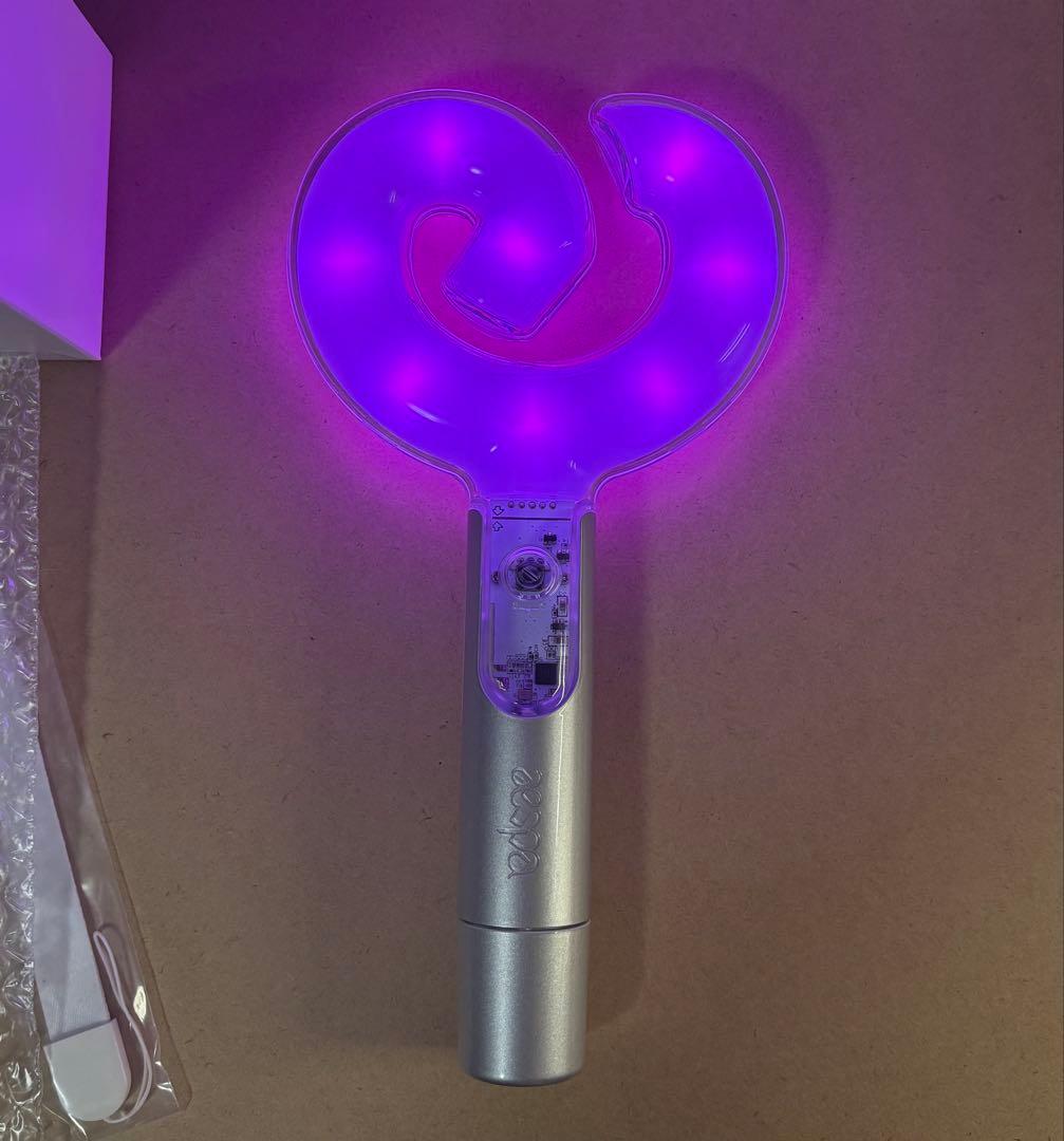 aespa ペンライト セット ジゼル トレカ アクリルキーホルダー