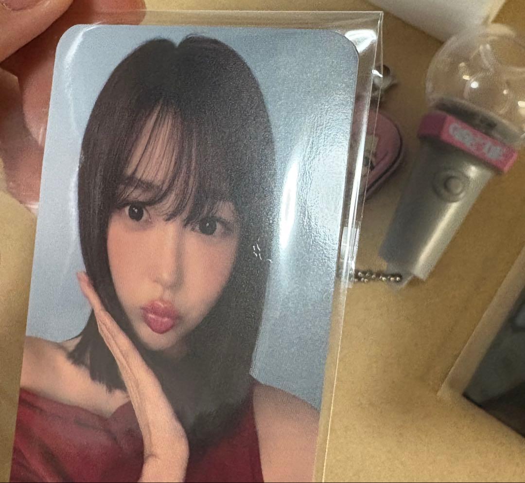 aespa ペンライト セット ジゼル トレカ アクリルキーホルダー