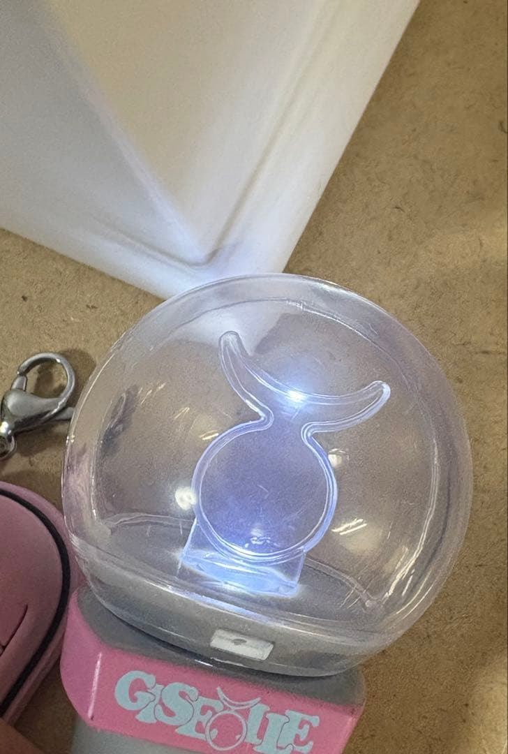 aespa ペンライト セット ジゼル トレカ アクリルキーホルダー