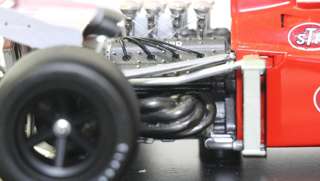 超希少　SPARK 　マーチ７１１　１９７１モナコ　Ｒ・ピーターソン 1/18