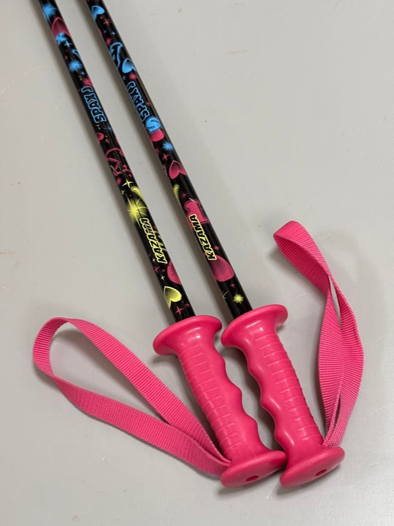 KAZAMA ジュニアスキーセット　板117cm／ブーツ21cm