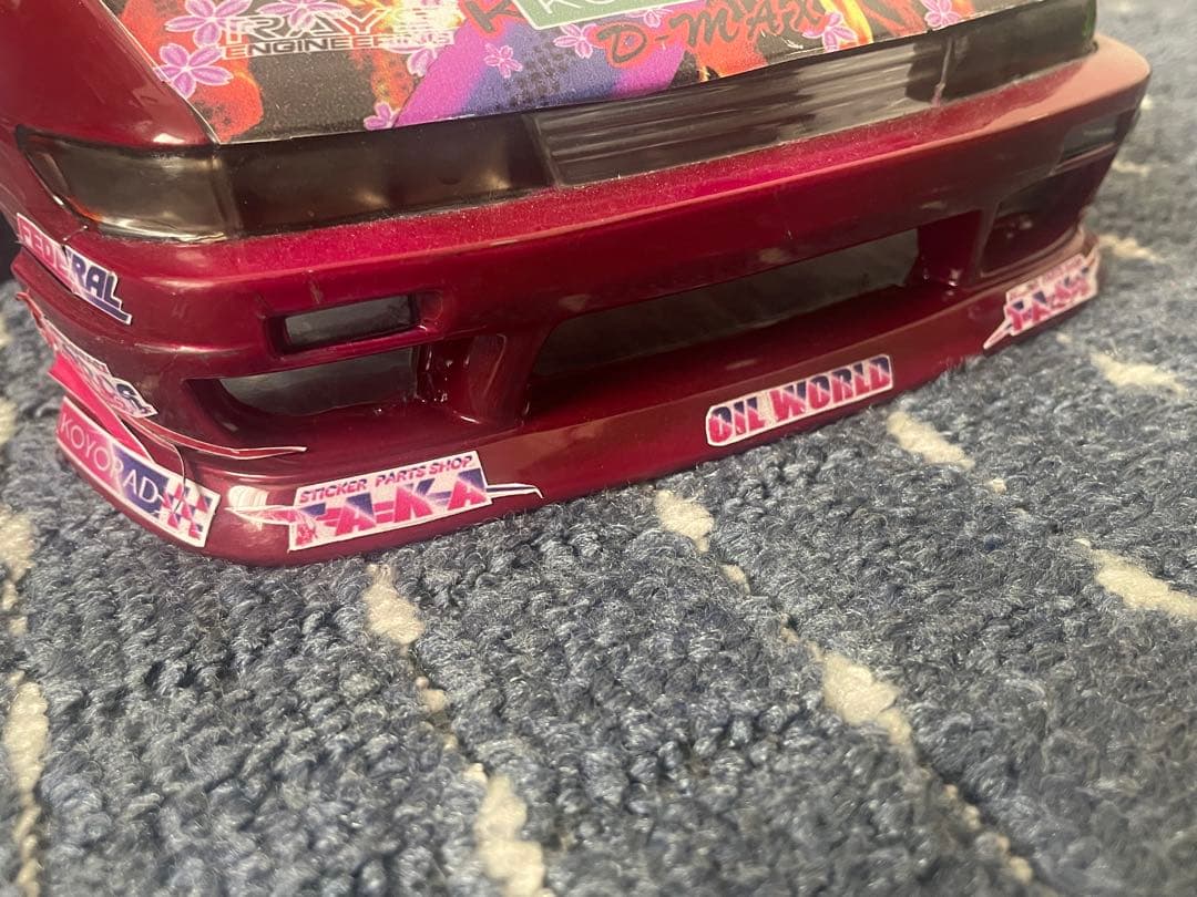 ラジコンボディ S13 シルビア 中村直樹仕様