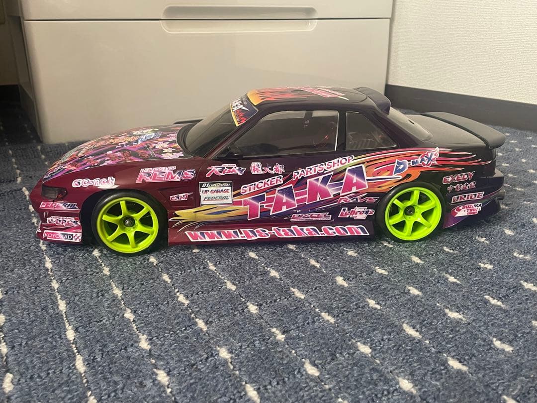 ラジコンボディ S13 シルビア 中村直樹仕様