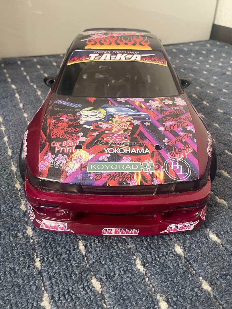 ラジコンボディ S13 シルビア 中村直樹仕様