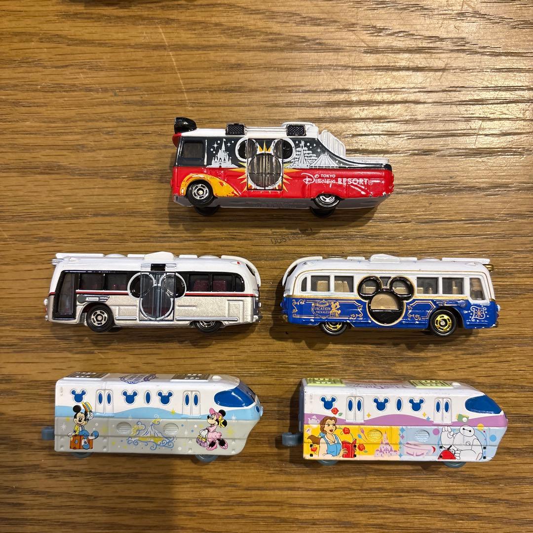 【Disneyランド＆シー購入 トミカ】クリスマス ミニカーセット