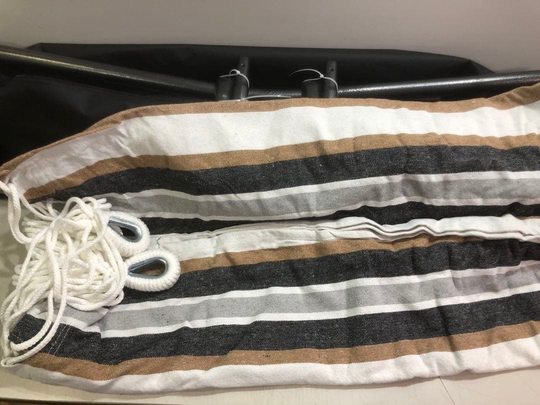 Pooboo 自立式 ハンモック スタンドセット ダブルサイズ 収納バッグ付き