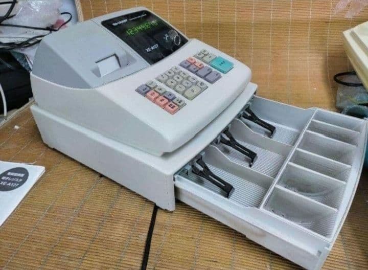 シャープレジスター　XE-A127　簡単便利特殊　送料込　357199