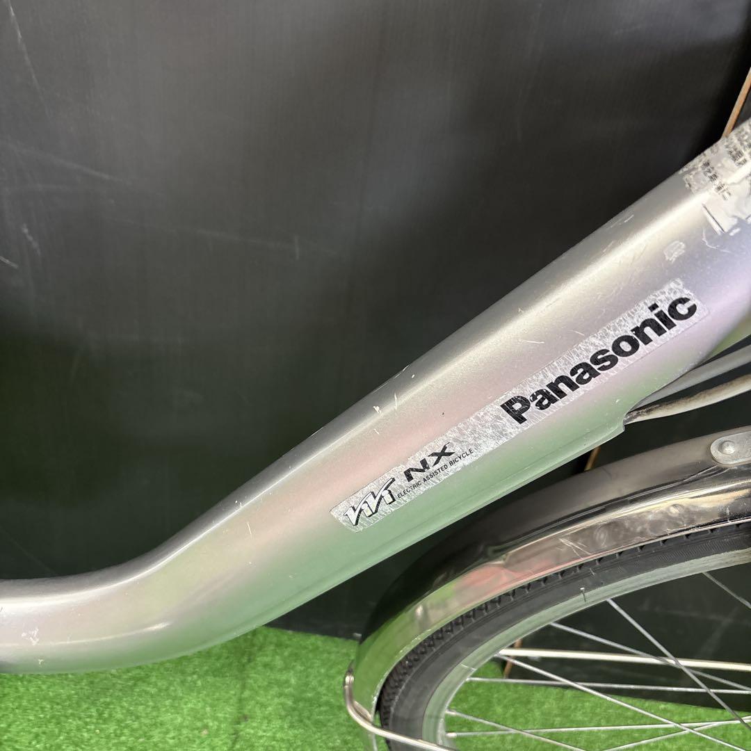 電動自転車 Panasonic Lithium vivi NX シルバー　99★