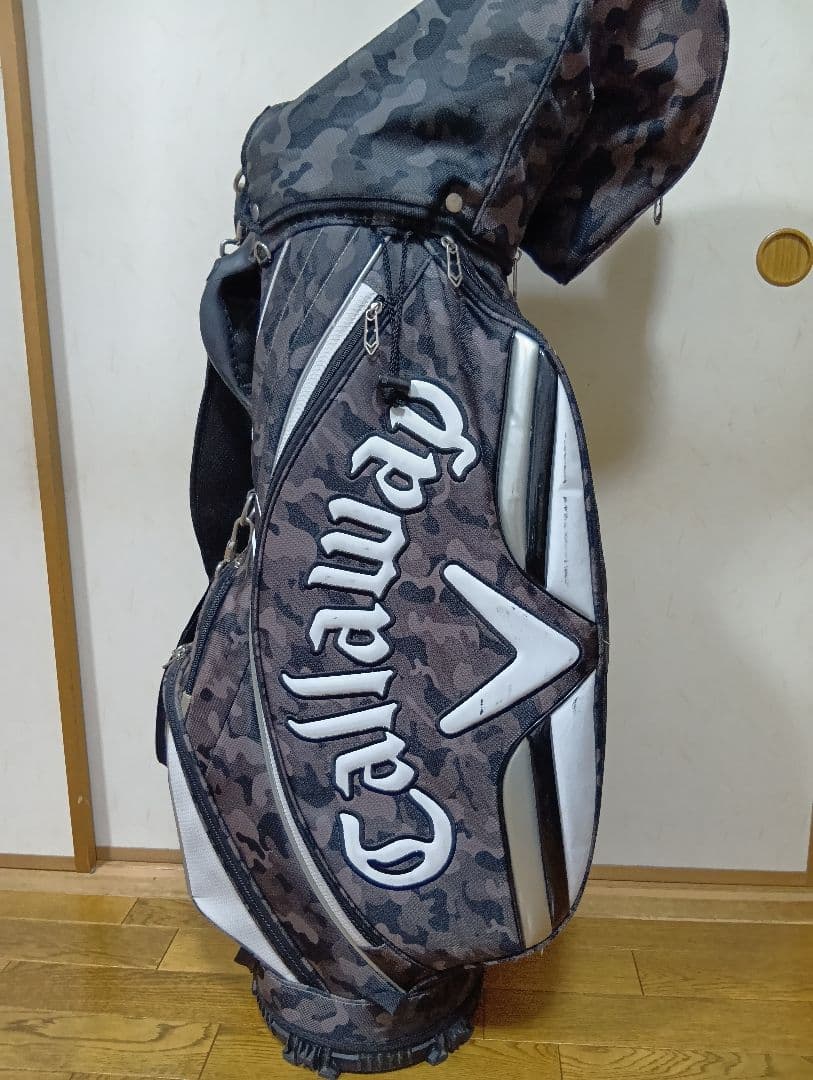 キャロウェイ キャディバッグ トート シューズケース 迷彩柄