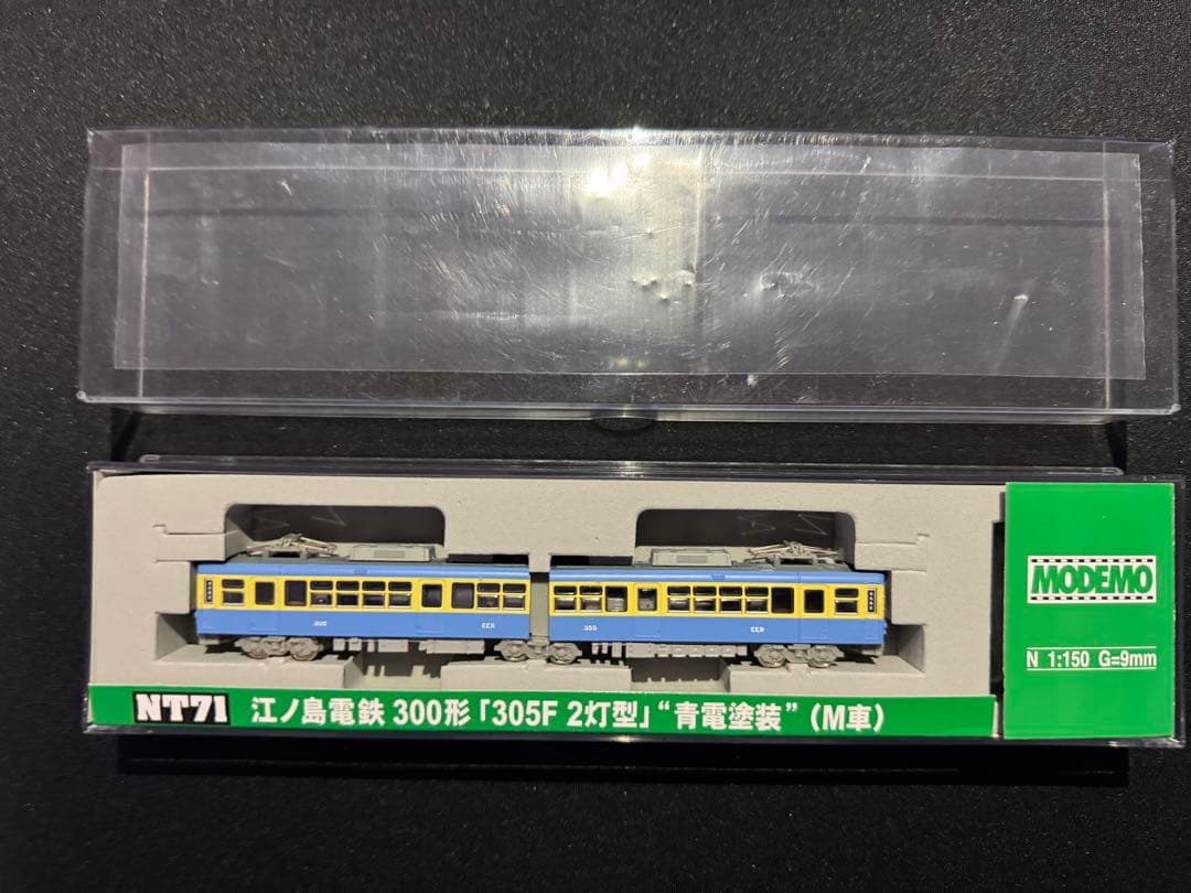 MODEMO 江ノ島電鉄 300形「305F 2灯型」青電塗装（M車） NT71