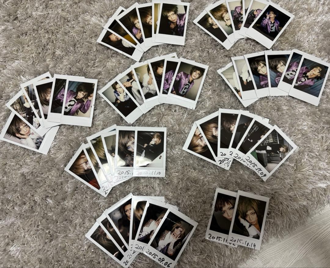 ザアザア 春芽 exザアザア ロ弐 直筆絵画 チェキ50枚