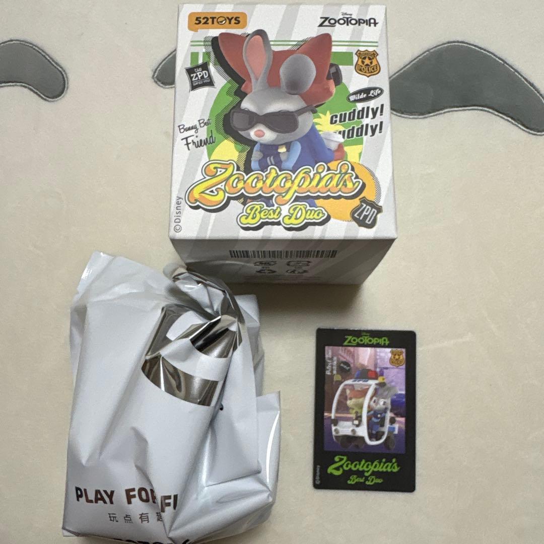52TOYS ズートピア ニック ジュディ フィギュア シークレット 正規品