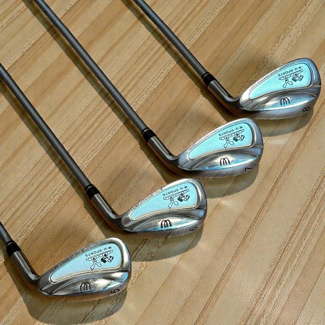希少❣️美品✨M.U.SPORTS ミエコウエサコ レディースアイアン 7本セット