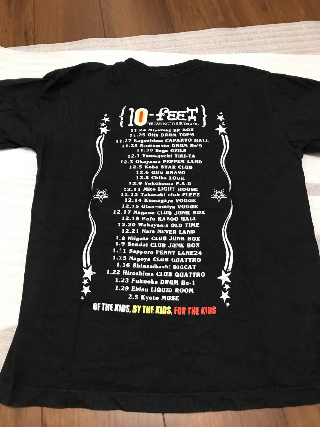 入手困 10-FEET BUZZING tour04-05 Tシャツ