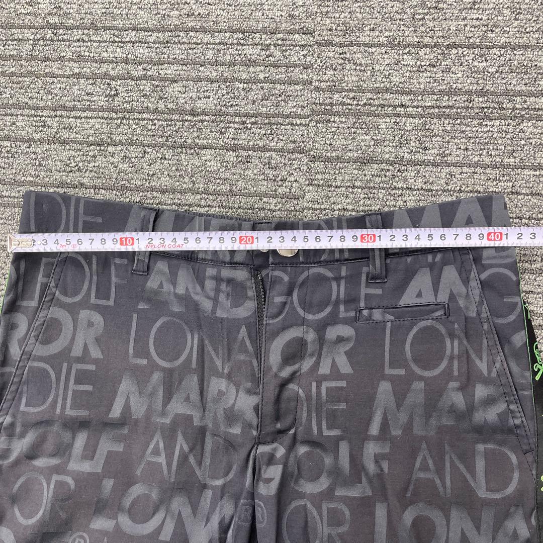 マークアンドロナ　ハーフパンツ　黒