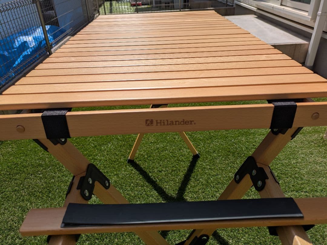 Hilander(ハイランダー) ウッドキッチンテーブル2 キャンプテーブル