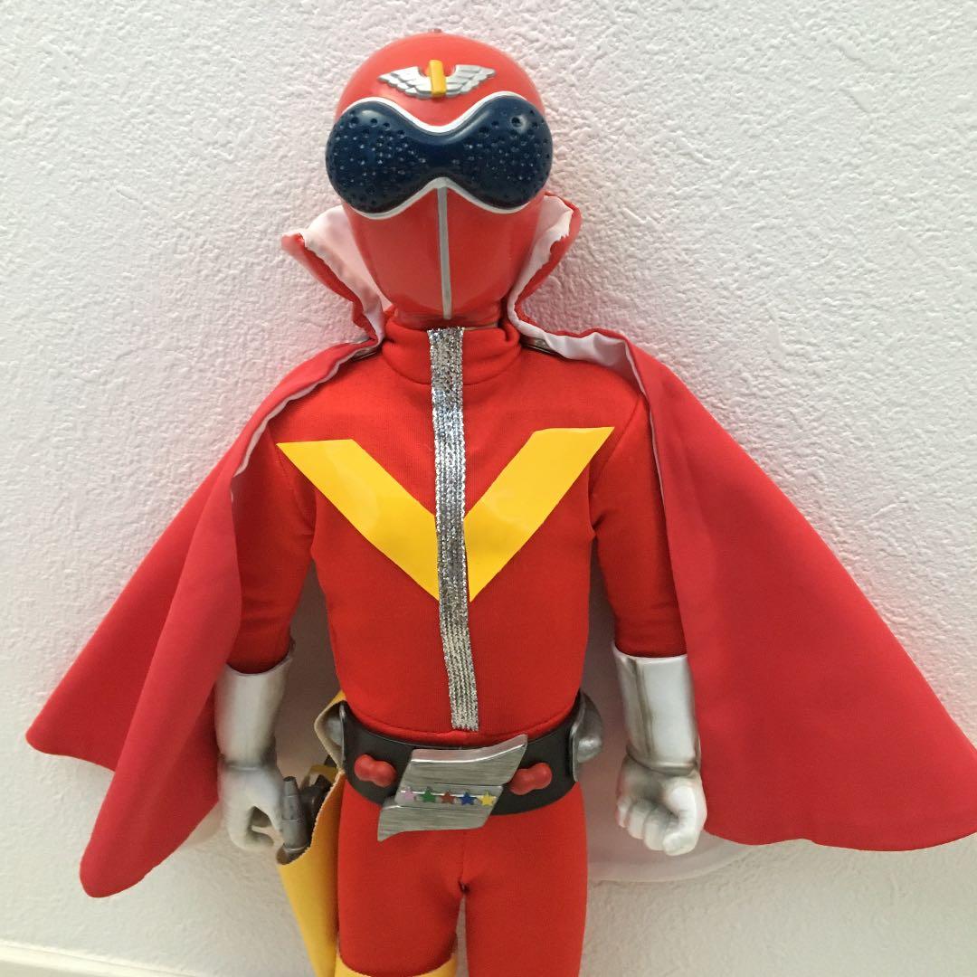 フィギュア　限定　アカレンジャー　約40cm 限定カード付　非売品　RAH450