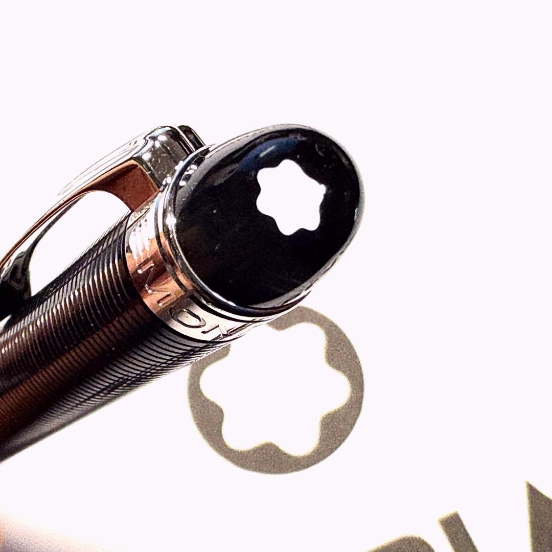 147.モンブラン　スターウォーカー　ドゥエ　ブラック/メタル　OH済み