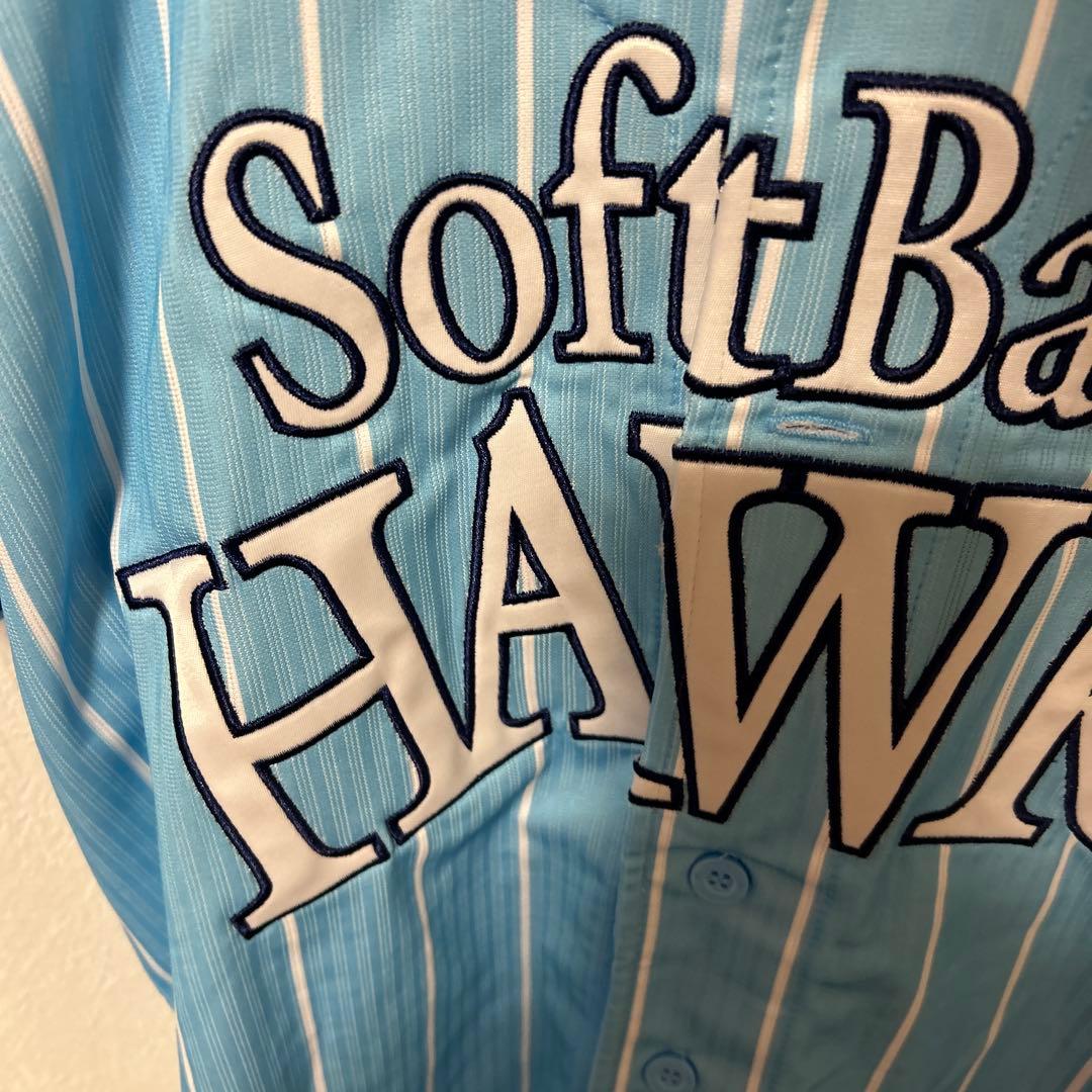 【新品】福岡ソフトバンクホークス　#6 今宮健太選手　刺繍 ユニホーム　M