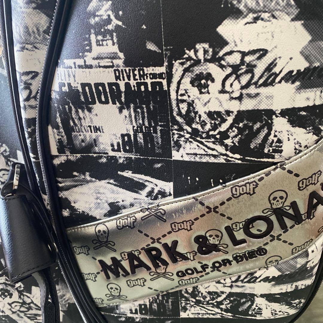 s*a様 MARK & LONA キャディバッグ シルバー