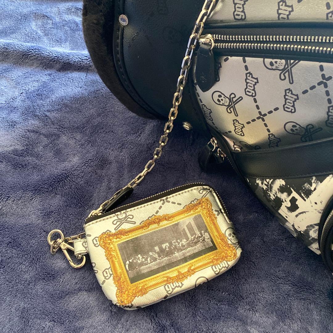 s*a様 MARK & LONA キャディバッグ シルバー