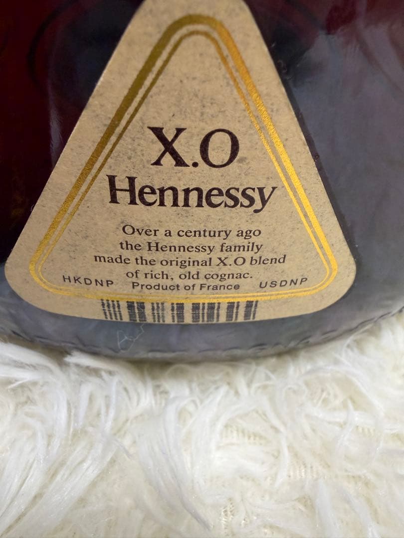 Hennessy X.O. 金キャップ、グリーンボトル