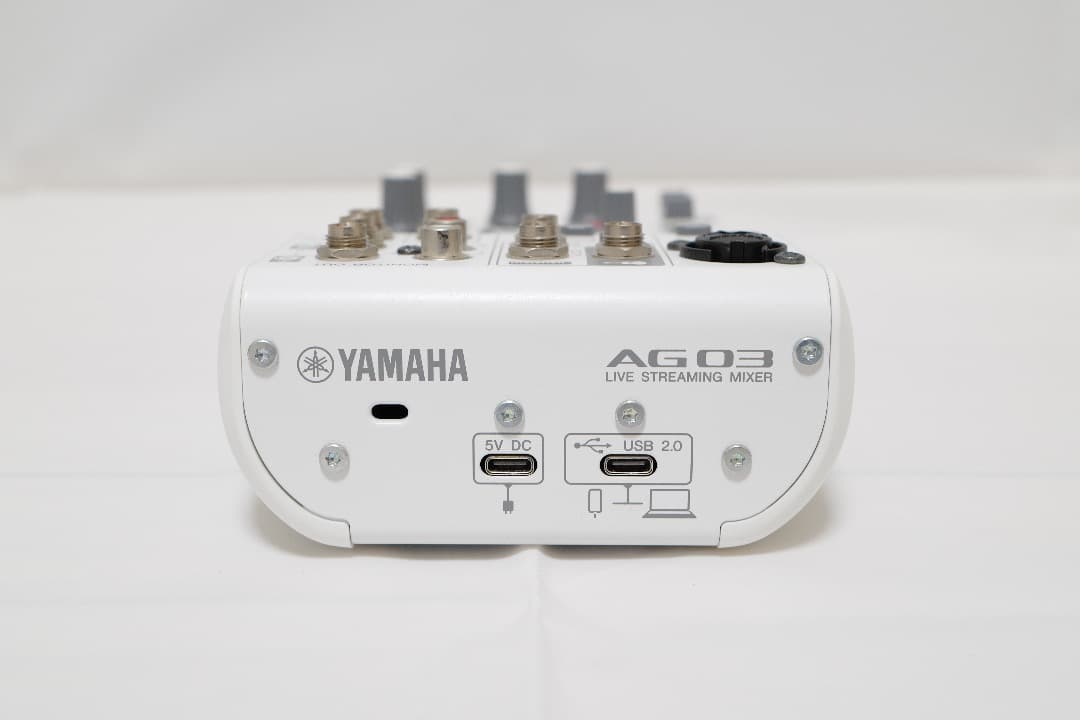 YAMAHA ライブストリーミングミキサー AG03MK2 LSPK ホワイト