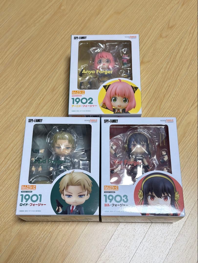 ねんどろいど SPY×FAMILY 3個セット　新品未使用未開封
