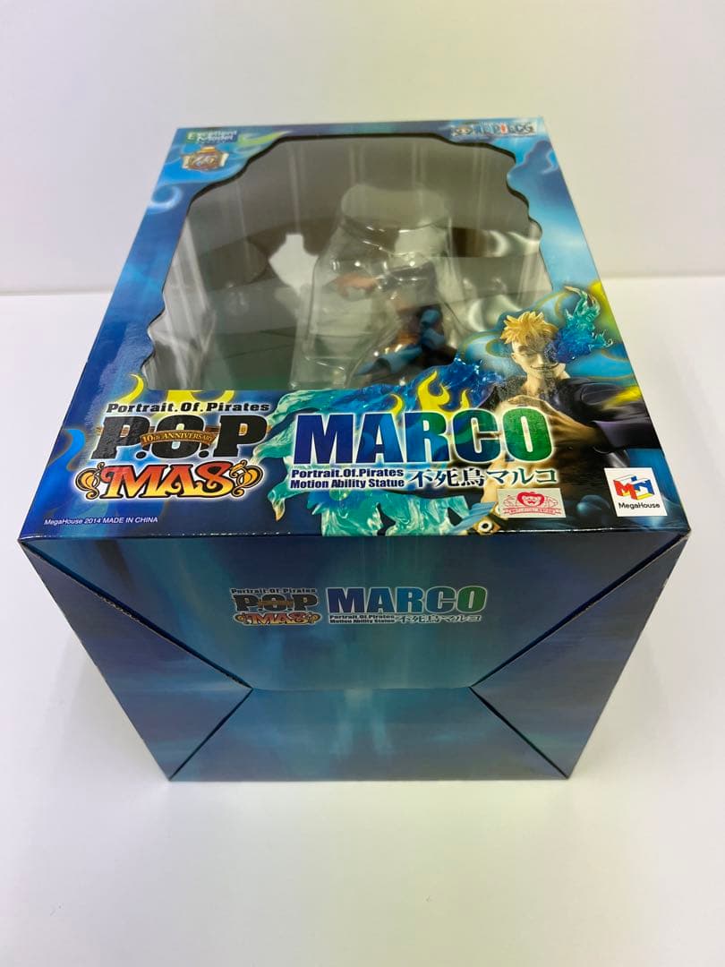 P.O.Pワンピース“MAS” 不死鳥マルコ　初版黄足 国内正規品　未開封