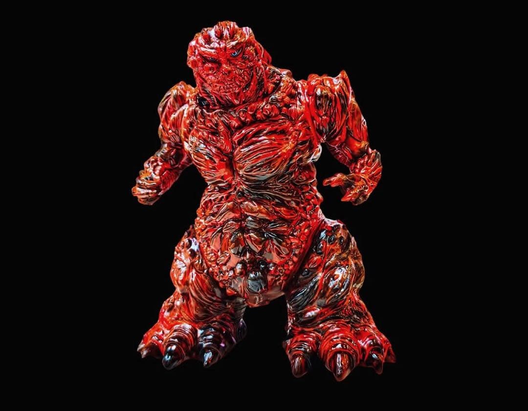 怪獣　ソフビ　ゴジラ　フィギュア １０体限定　抽選品