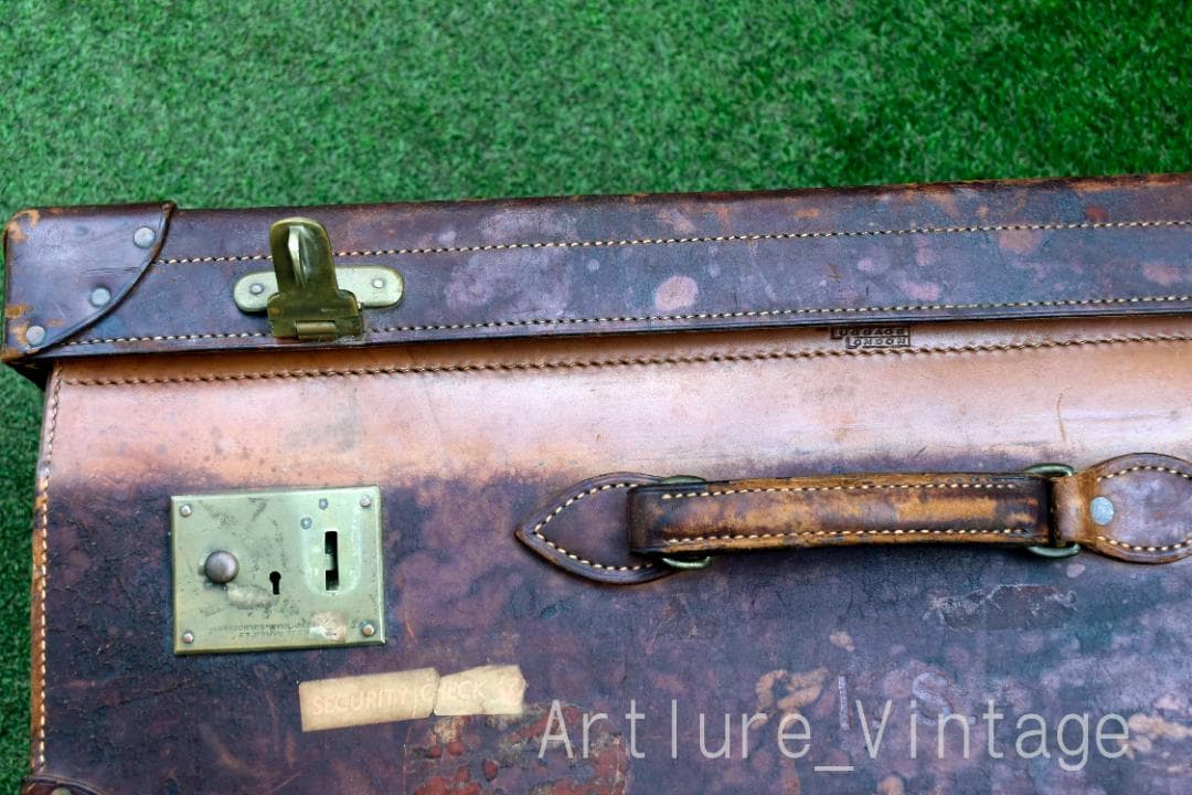 希少希少ヴィクトリア時代の旅行鞄 英国 LANSDOWNE LUGGAGE-ｙｈ