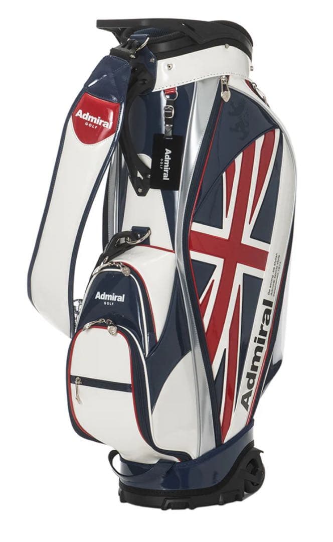 Admiral キャスター付き キャディバッグエナメル　ADMG5BC3 新品