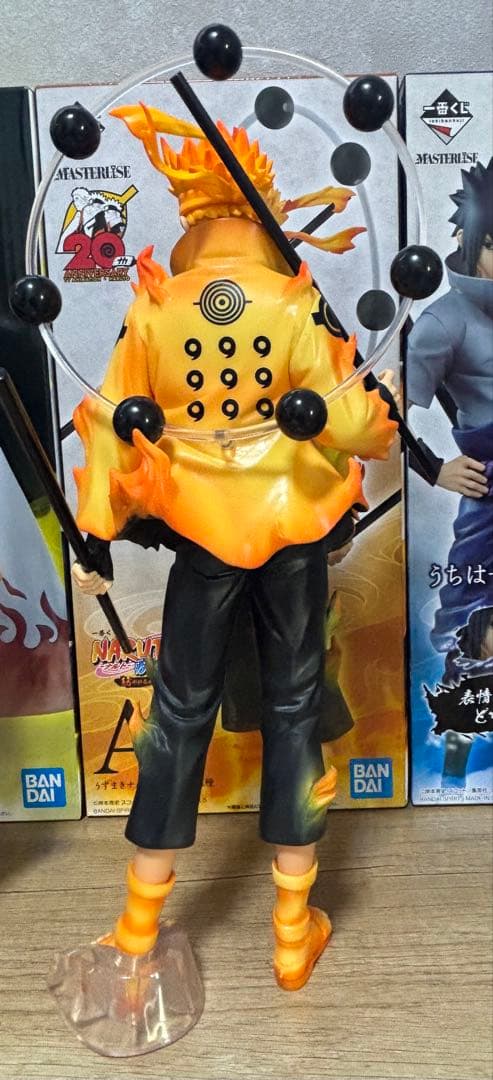 一番くじ 紡がれる火の意志 ナルト サスケ カカシ ミナト フィギュア 初版