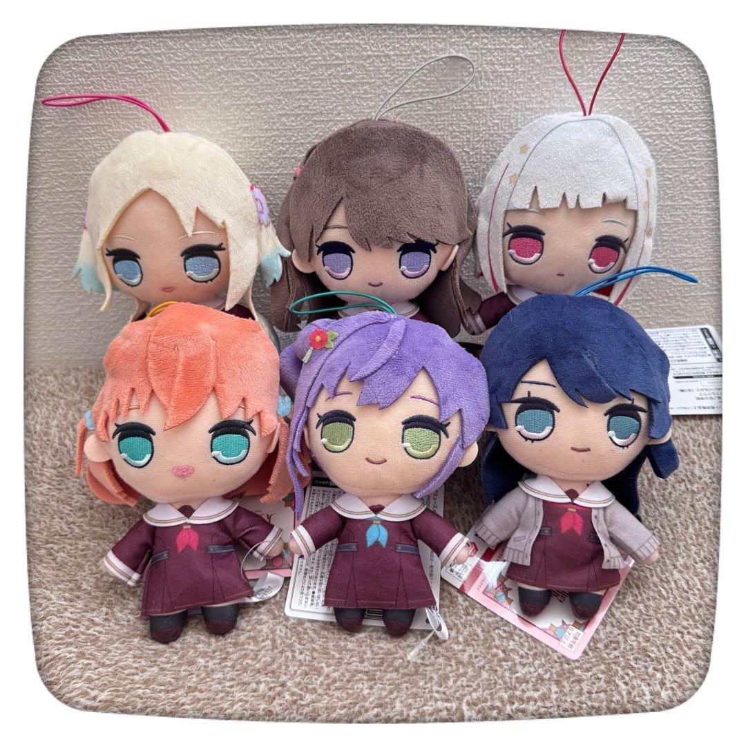 ラブライブ！ 蓮ノ空学院 きゅるまるぬいぐるみ 6種セット a