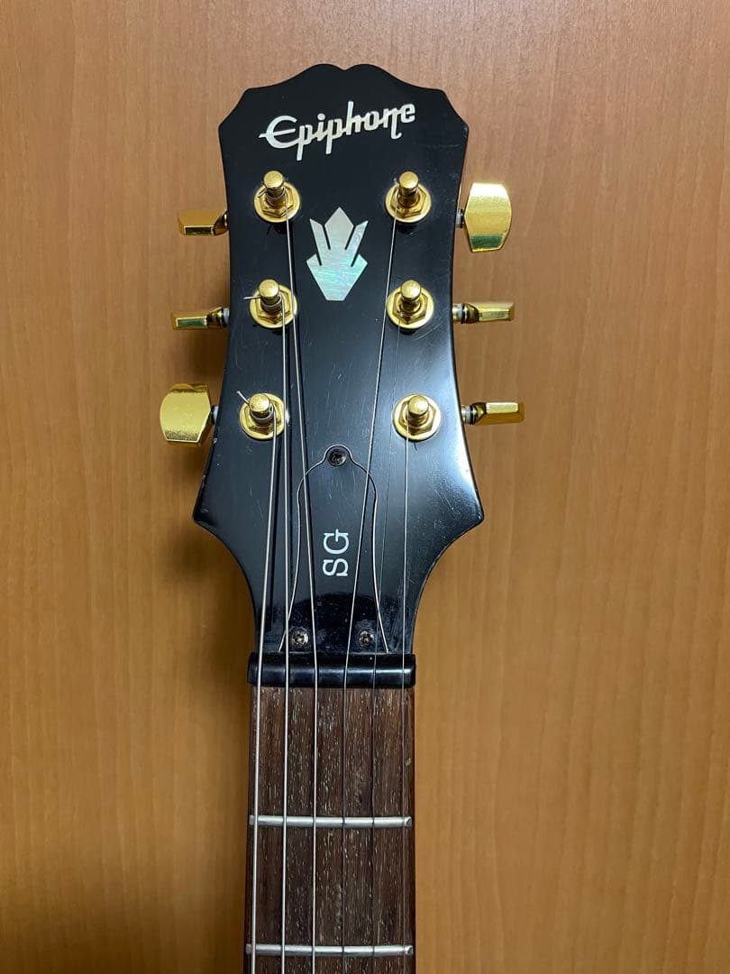 epiphone SG standard ネック折れ修理品