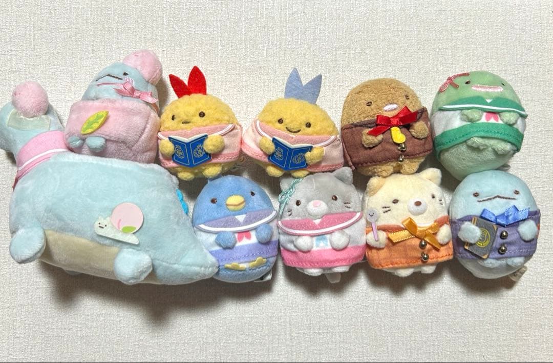 すみっコぐらし　てのりぬいぐるみ 10点セット　まとめ売り