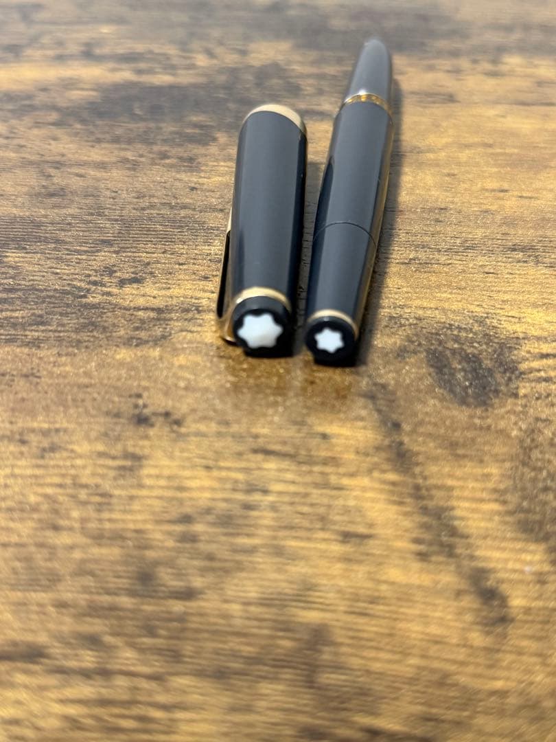 1960年代　グレー軸　モンブラン　No. 12 18c-750 万年筆　中細字