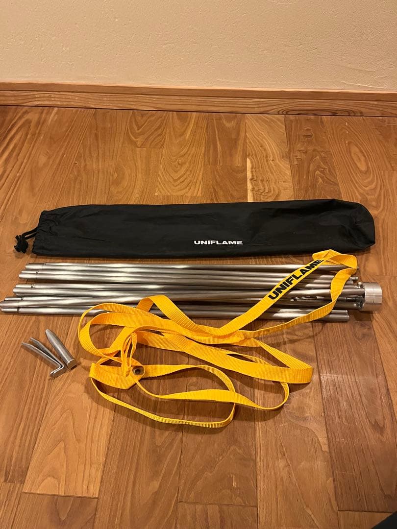 UNIFLAME UL-X ランタン、収納ケース、ランタンスタンド付き