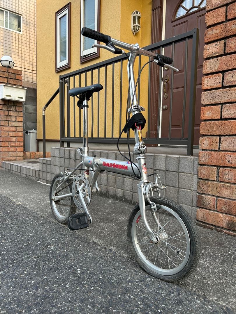 兵庫県神戸市より！ハーレーダビッドソン折りたたみ自転車です。