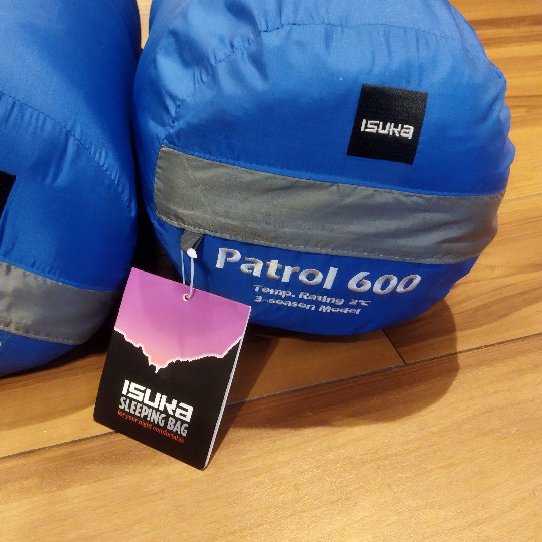 未使用　ISUKA Patrol 600 シュラフ