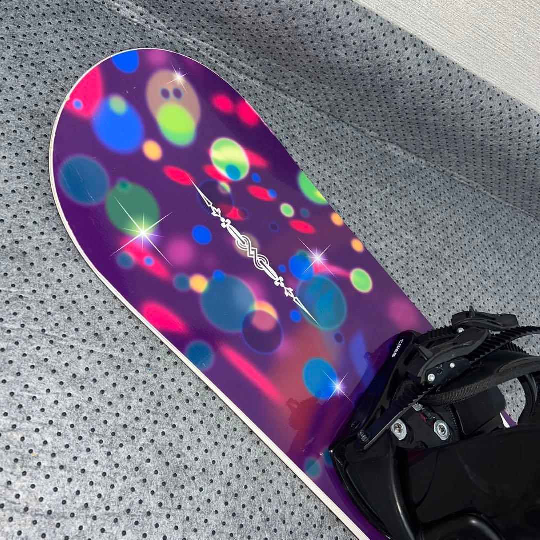 数回使用 142cm CSB TWINTIP＋CSB バインディング S/M